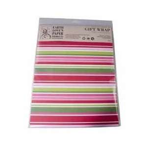  Classic Stripe Gift Wrap from Earth Loven Paper Arts 