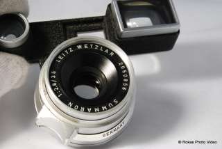 leica 35mm f2.8 rangefinder lens M3 Summaron M RF  