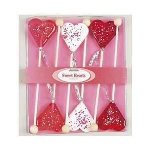 Heart Lollipop Gift Sets: 3 Count:  Grocery & Gourmet Food