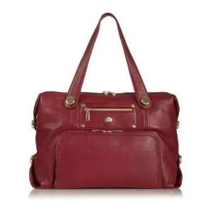  Knomo Lola 15 Leather Laptop Tote Berry: Everything Else