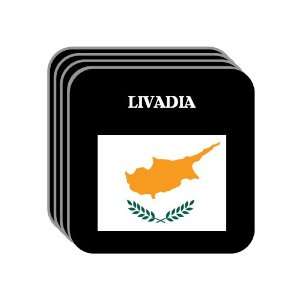 Cyprus   LIVADIA Set of 4 Mini Mousepad Coasters