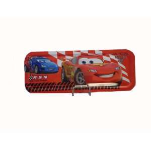  Red Disney Cars Pencil Box   Hardshell Pencil Case: Toys 