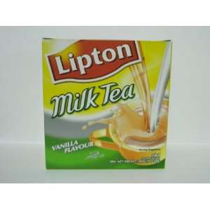 Lipton Milk Tea Vanilla Flavour/ Instant 3 in 1/ 10 Count Bags (Pack 