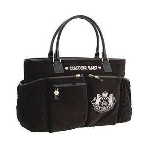 Juicy Couture Diaper Bag Tote Black