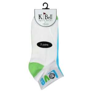 Bell Socks K.Bell Love Tennis Blue/Green Socks (W4 10)  