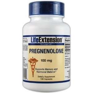 Life Extension Pregnenolone   100mg/100 Capsules