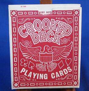 Vintage Collectible Playing Cards Crooked Deck Freed 69  