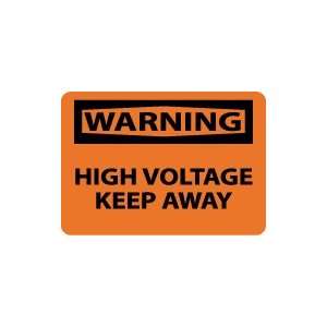   : OSHA WARNING High Voltage Keep Away Safety Sign: Home Improvement