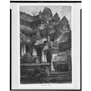  Angcor Wat, 1890s,Angkor,Cambodia, Extinct city