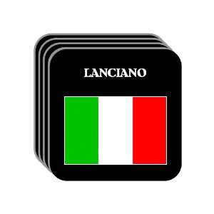  Italy   LANCIANO Set of 4 Mini Mousepad Coasters 