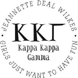 Kappa Kappa Gamma 07 Sorority Snap Stamp: Home & Kitchen