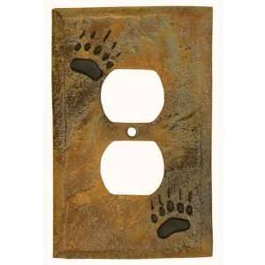  Bear Track Stonecast Outlet Cover