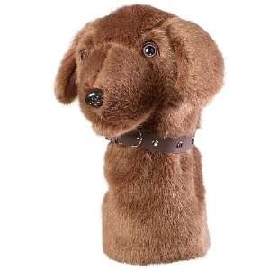  Golf Gifts and Gallery Chocolate Lab Animal Headcover 