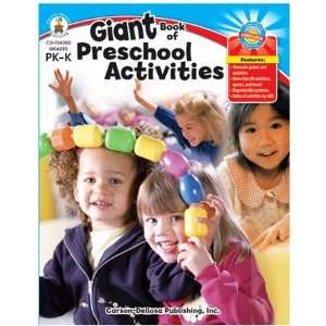   Giant Book Of Preschool Activities By Carson Dellosa Toys & Games