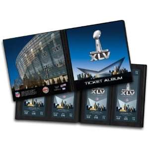  NFL Super Bowl XLV Ticket Album: Sports & Outdoors