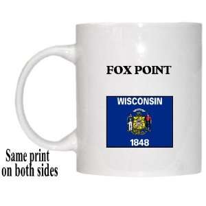  US State Flag   FOX POINT, Wisconsin (WI) Mug Everything 
