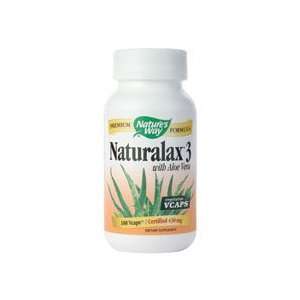  Natures Way Naturalax 3 100 Vegetarian Capsules Health 