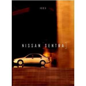 1996 NISSAN SENTRA Sales Brochure Literature Book 