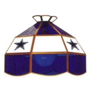  Dallas Cowboys 16 Inch Glass Lamp: Sports & Outdoors