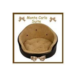  Dog Bed   Monte Carlo Suite Pet Bed   Brown Everything 