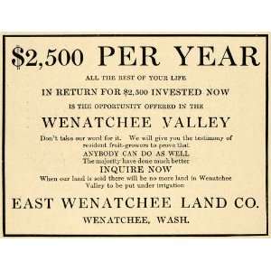   Land Washington Valley City PCB   Original Print Ad