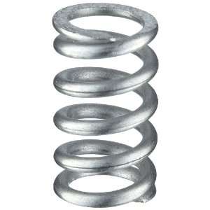 Compression Spring, 302 Stainless Steel, Inch, 0.72 OD, 0.105 Wire 