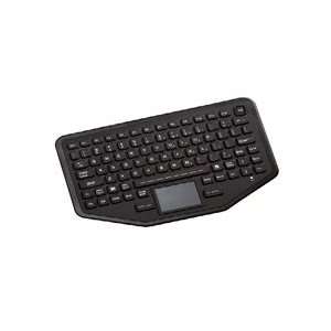  Bluetooth® Compatible, Wireless Industrial Keyboard with Touchpad 