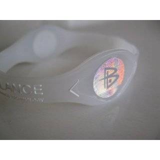 Power Balance Silicone Wristband Bracelet (Color:clear; Size: M)