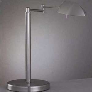   Kovacs Wah Hoo Brushed Nickel Swing Arm Table Lamp: Home & Kitchen
