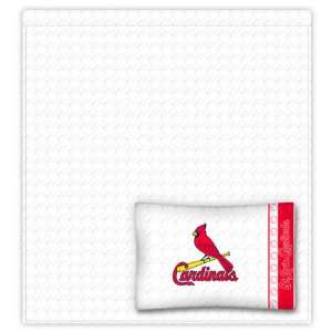  St. Louis Cardinals Sheet Set   Twin Bed Sports 