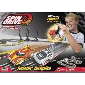   31.8 Spin Drive Race Set, Non Electric (Slot Cars) Toys & Games