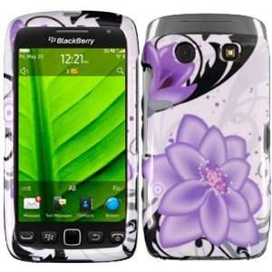  For Blackberry Torch 9860/9850 Design Cover   Violet Lilly 