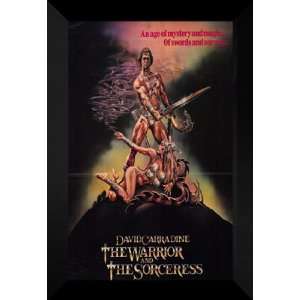  The Warrior & the Sorceress 27x40 FRAMED Movie Poster 