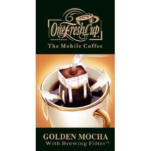 One Fresh Cup Golden Mocha, 12 Count Single Serve:  Grocery 