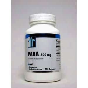  Douglas Labs   Paba 500 mg 100 caps Health & Personal 