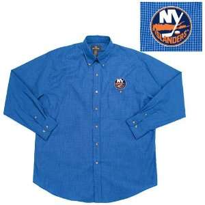 New York Islanders Matrix Button Down Shirt (Check Pattern 
