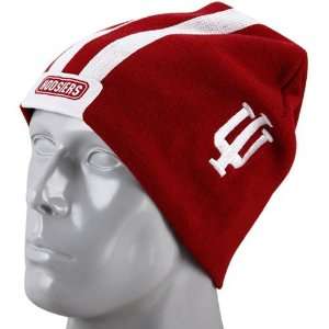  adidas Indiana Hoosiers Crimson Helmet Knit Beanie Sports 