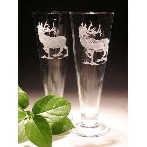  Elk Pilsner Glass Set