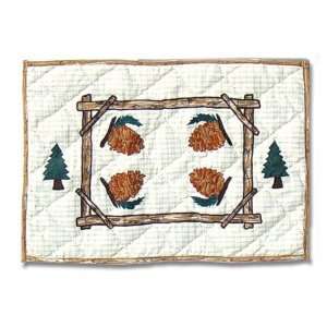 Piney Wood, Table Mat 19 X 13 In.:  Kitchen & Dining