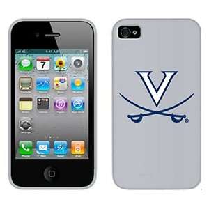  University of Virginia V Swords on Verizon iPhone 4 Case 