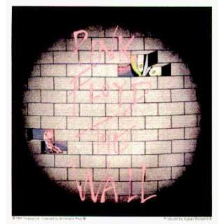  Pink Floyd   The Wall Logo with Bricks   Sticker / Decal 