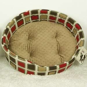  Pet Bed Express PBP Pebbles Round Dog Bed: Pet Supplies