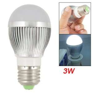   Screw Base 6000K Pure White LED Light Energy Saving Bulb AC 85 220V