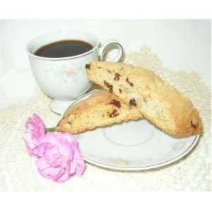   frosted CRANBERRY NUT Biscotti:  Grocery & Gourmet Food