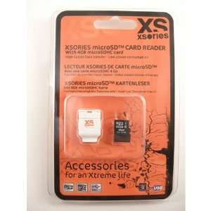 Micro SD Card Reader + 4 Gb MicroSD Card