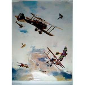  World War I Air Battle Smithsonian Poster 
