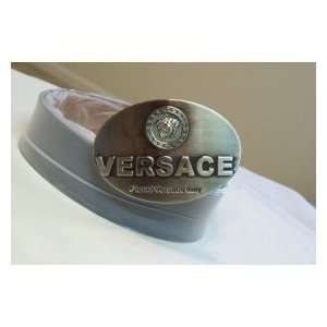  VERSACE MENs BELT BUCKLE WITH LEATHER BELT/STRAP By 