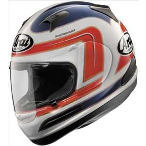   Graphics Spencer Red White Blue Motorcycle Helmet X Large: Automotive