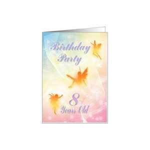   fairies Birthday party invitation, 8 years old, Card: Toys & Games