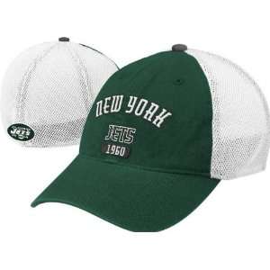  New York Jets Flex Mesh Slouch Hat: Sports & Outdoors